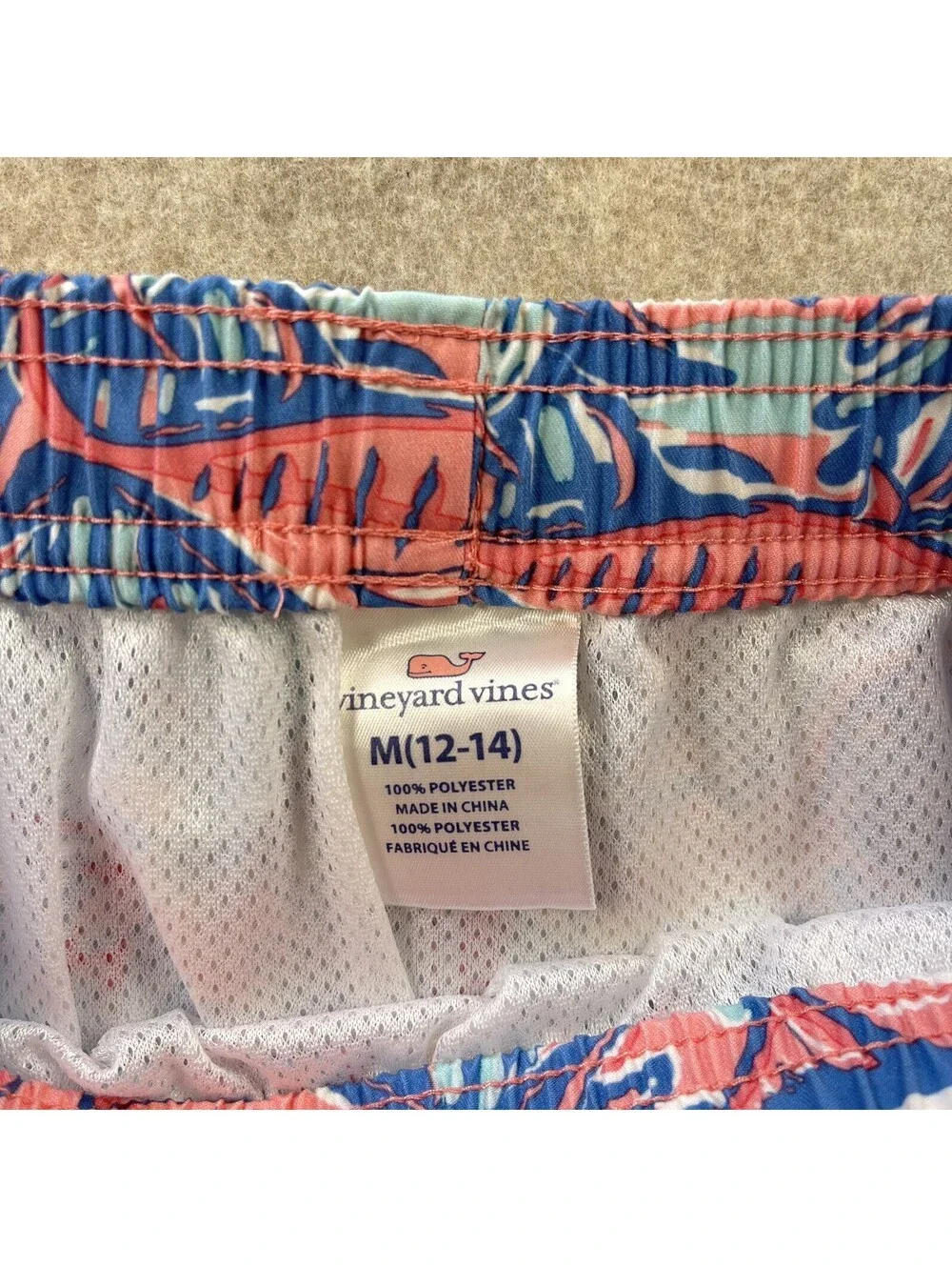 Vineyard Vines Printed Chappy Swim Trunks 6